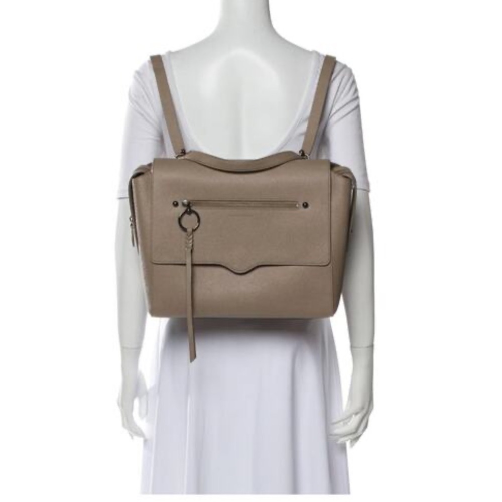 Rebecca Minkoff Gabby Messenger Leather Backpack